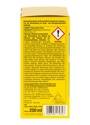 Compo VOROX® Unkrautfrei Ultra ergiebiges Konzentrat