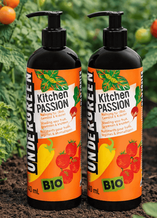 COMPO UNDERGREEN Bio-Flüssigdünger für Gemüse & Obst 2 Sück a  400 ml