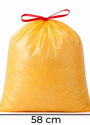 Müllbeutel mit Zugband 35L - Zitrus Duft