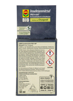 COMPO Insektenmittel PREV-AM® sehr ergiebig