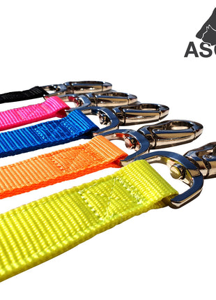 ASCO Hundeleine mit Ruckdämpfer 100-200 cm