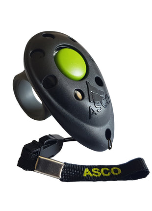ASCO Finger Clicker – Clickertraining Premium Klicker für Hunde, Katzen, Pferde