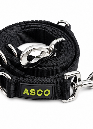 ASCO Hundeleine mit Ruckdämpfer 100-200 cm