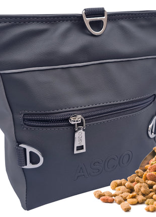 ASCO Leckerlitasche für Hunde mit Einhand-Schnappverschluss