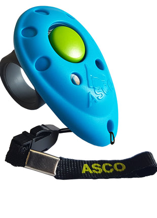 Finger Clicker für Hunde & Katzen mit abnehmbarem Fingerring | ASCO