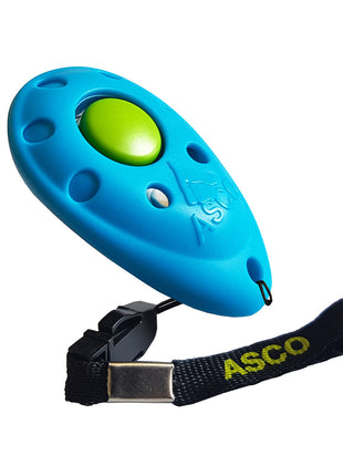 ASCO Premium Clicker – Clickertraining Profi Klicker für Hunde, Katzen, Pferde