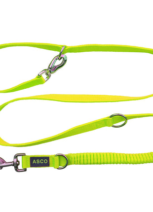 ASCO Hundeleine mit Ruckdämpfer 100-200 cm