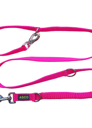 ASCO Hundeleine mit Ruckdämpfer 100-200 cm