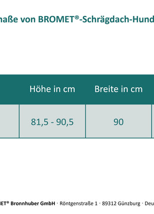 Schrägdach-Hundehütten | Hundehütten für den Außenbereich