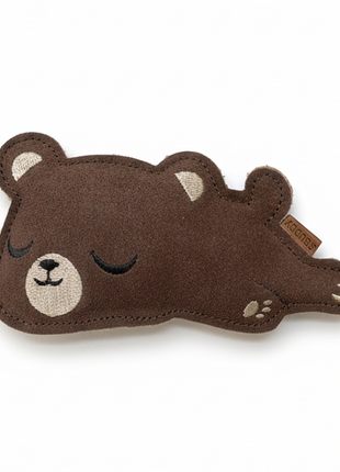 BUDDY. Hundespielzeug aus Leder "Kleiner Bär"
