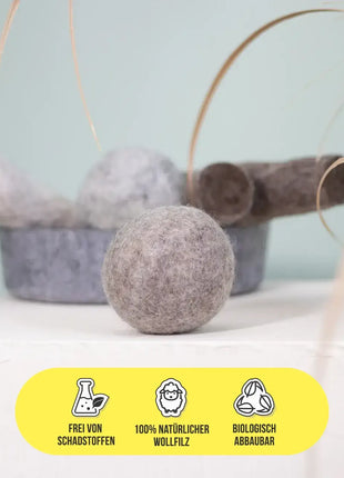 BUDDY. Hundespielzeug aus Wollfilz "Ball"