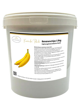 Bananen Chips Pferd 1,5kg