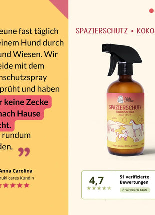 Kokos Spray Spazierschutz - Anti-Zeckenspray