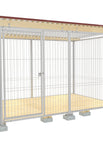 2 x 3 m / Stab 6 mm / mit Dach mit Boden
