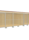 Standard / 2 x 8 m einmal unterteilt