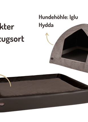 Hundehöhlen-Bundle | KUDDE + Iglu Hydda
