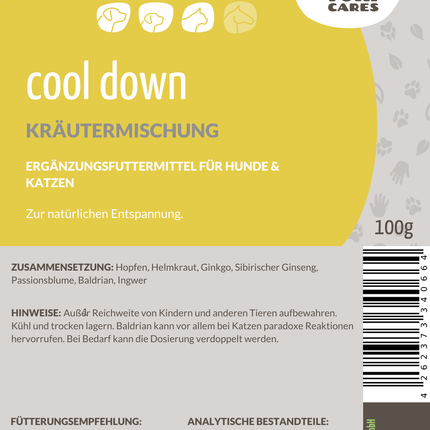 Cool down Pulver 100g