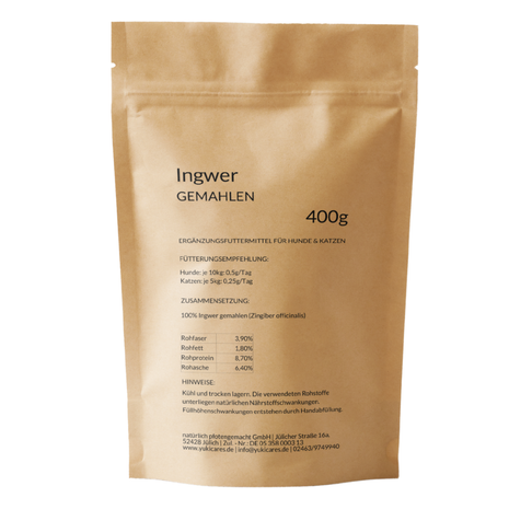 Ground ginger 500g 