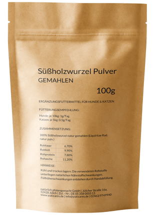 Ground licorice root 100g 