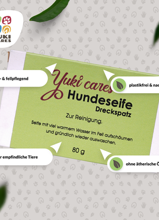 Dreckspatz Seife für Hunde, Katzen und Pferde