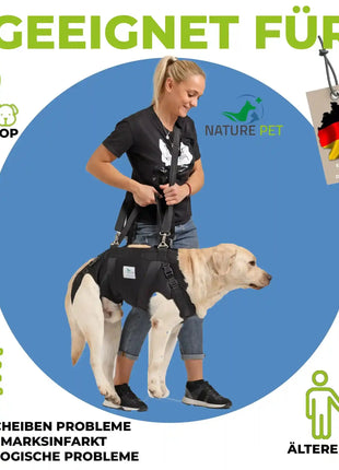 Ganzkörper Tragehilfe für Hunde