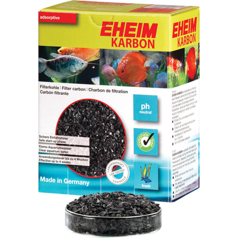 EHEIM Karbon Aktivkohle-Filtermedium, 225 g (≈ 1 l)
