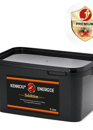 KENKOU® -Selektion- ENERGIE 5 Liter -mit Mehlwürmern, Seidenraupen, Gammarus