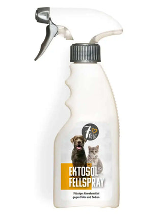 7 ♥ Pets EKTOSOL EC FELLSPRAY gegen Flöhe und Zecken
