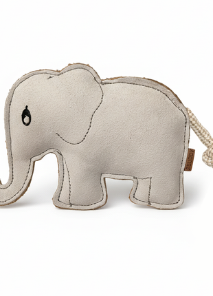 BUDDY. Hundespielzeug aus Leder "Elefant"