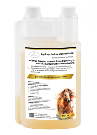 EquiHepatoCare Mariendistelöl Pferd 1000ml