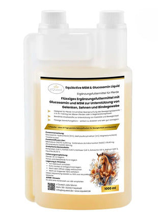 EquiActive MSM & Glucosamin Pferd Liquid 1000ml