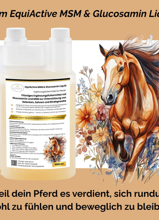 EquiActive MSM & Glucosamin Pferd Liquid 1000ml