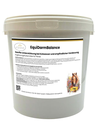 EquiDarmBalance 1kg – natürliches Zusatzfutter für Pferde bei Kotwasser & empfindlicher Verdauung