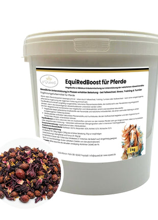 EquiRedBoost 2kg - Hagebutte & Hibiskus zur Unterstützung der Abwehrkräfte