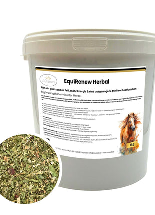 EquiRenew Herbal 1kg - Fellwechsel beim Pferd unterstützen