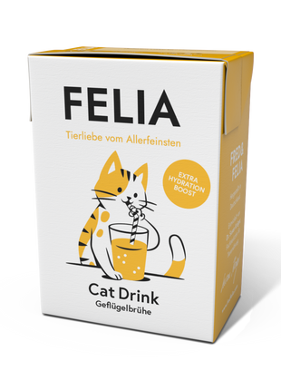 Cat Drink Huhn