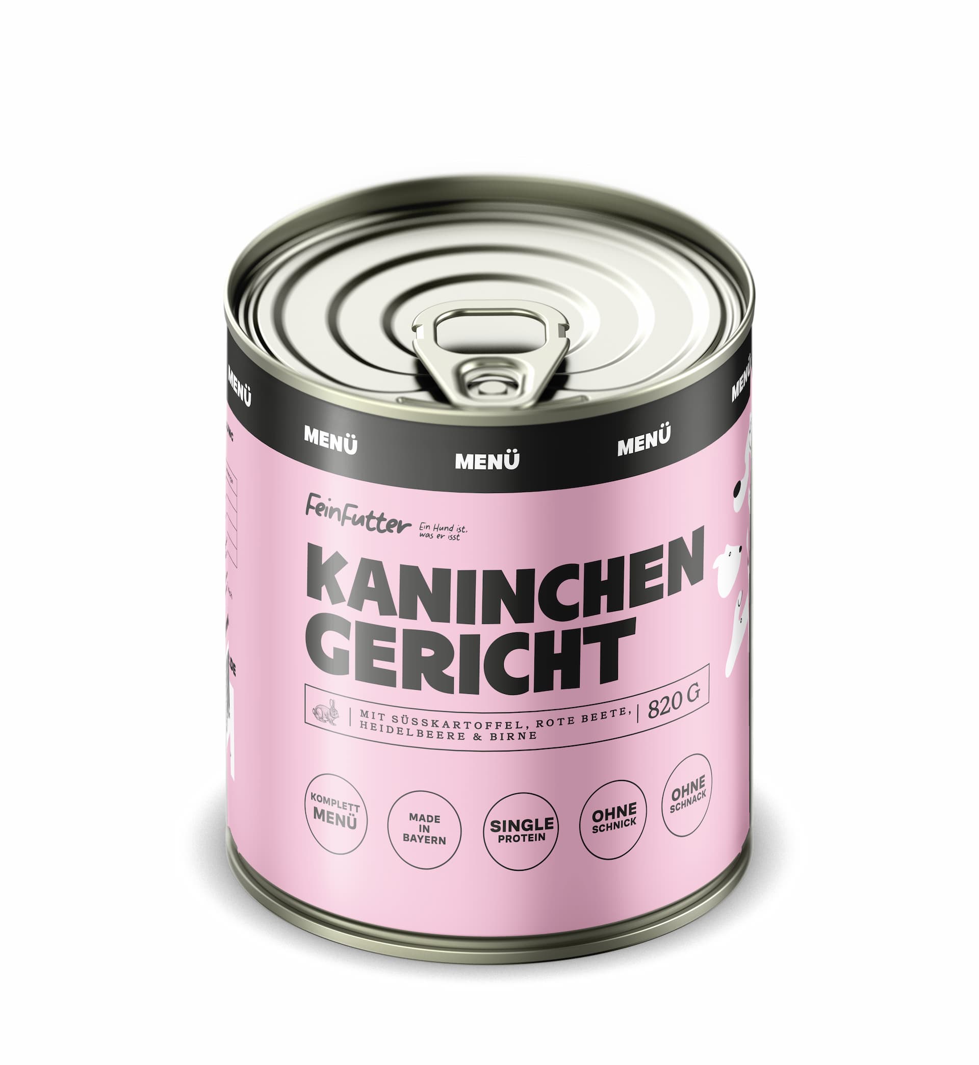 Kaninchen Menüdose