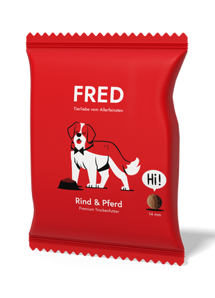 Premium Trockenfutter Rind & Pferd