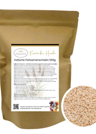 Flohsamenschalen Hund 500g