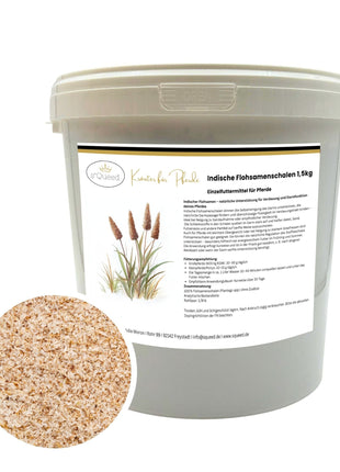Flohsamenschalen Pferd 1,5 kg - bei Kotwasser und empfindlicher Verdauung