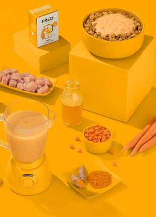Smoothie Huhn mit Kurkuma