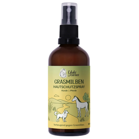Grass mite skin protection spray