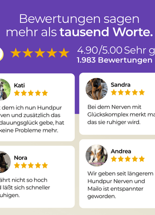 Hundpur® Nerven mit Glückskomplex
