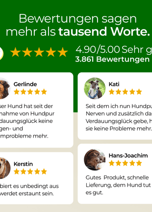 Hundpur® Verdauungsglück mit Probiotika