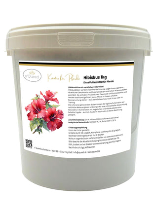 Hibiskus Pferd 1kg, getrocknet, ganze Blüte