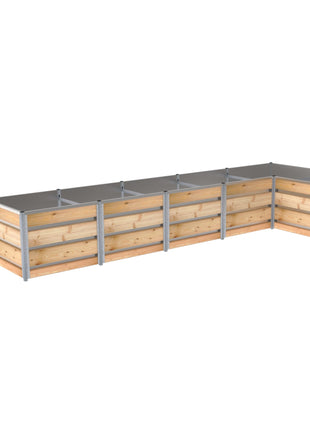 Hochbeet "Sprössling" L-Form | Höhe: 65 cm