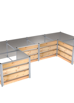 Hochbeet "Sprössling" U-Form | Höhe: 65 cm