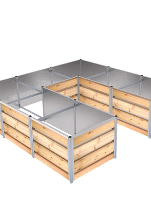 Hochbeet "Sprössling" U-Form | Höhe: 65 cm