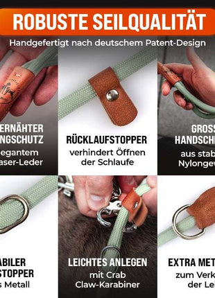 LeichtLaufLeine® Kurzleine und Übungsleine zur besseren Leinenführung