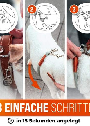 LeichtLaufLeine® Kurzleine und Übungsleine zur besseren Leinenführung